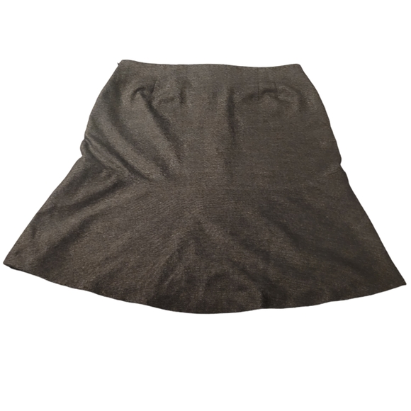 Talbots charcoal skirt sz 10 - Picture 2 of 5